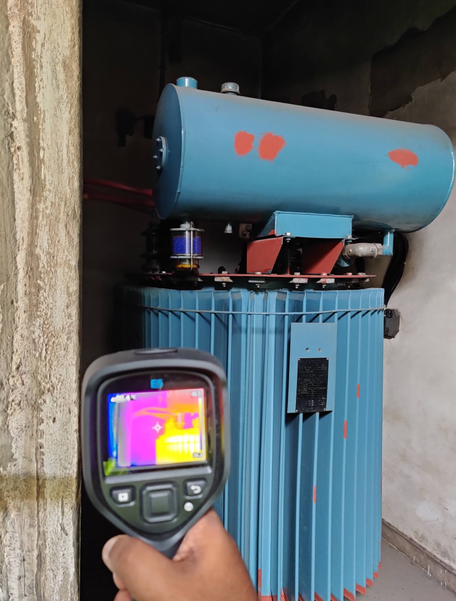 Transformer infrared thermography inspection - thermal imaging survey Sri Lanka