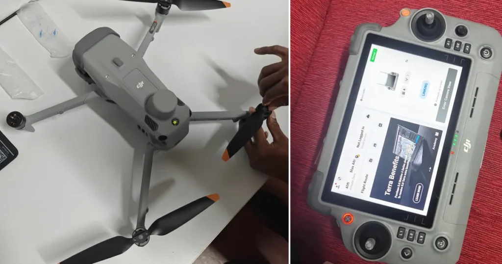 Vibhawa Adds The Dji Matrice 4T To Its Drone Thermography Fleet 2 DJI Matrice 4T drone and its remote controller, newly added to the Vibhawa drone thermography fleet